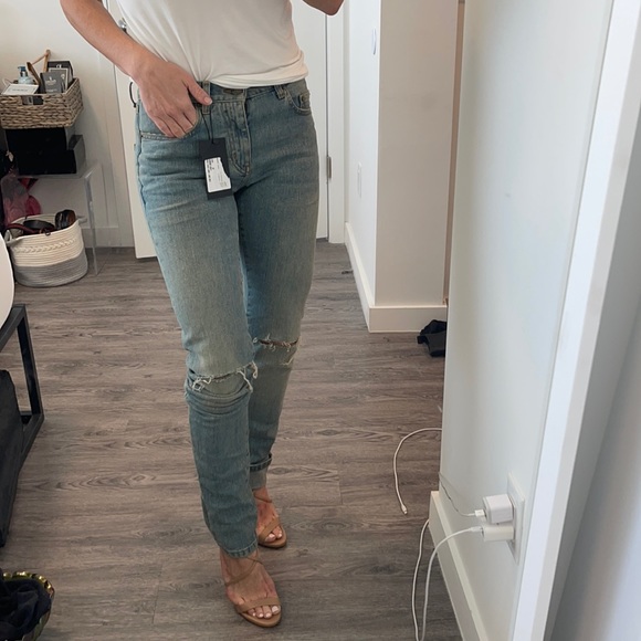 امتنع قياس بلانتيشن ysl jeans - elkoinc.com